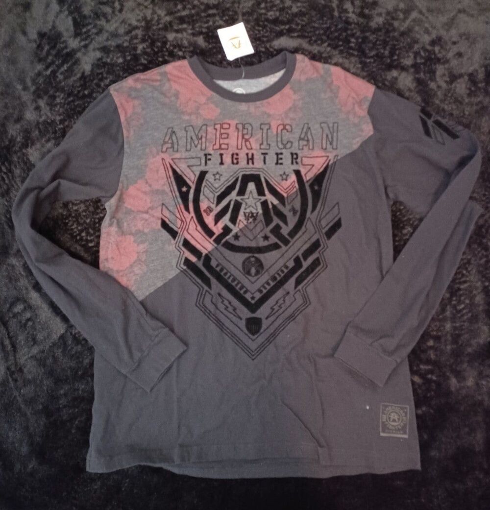 american fighter long sleeve shirts for men